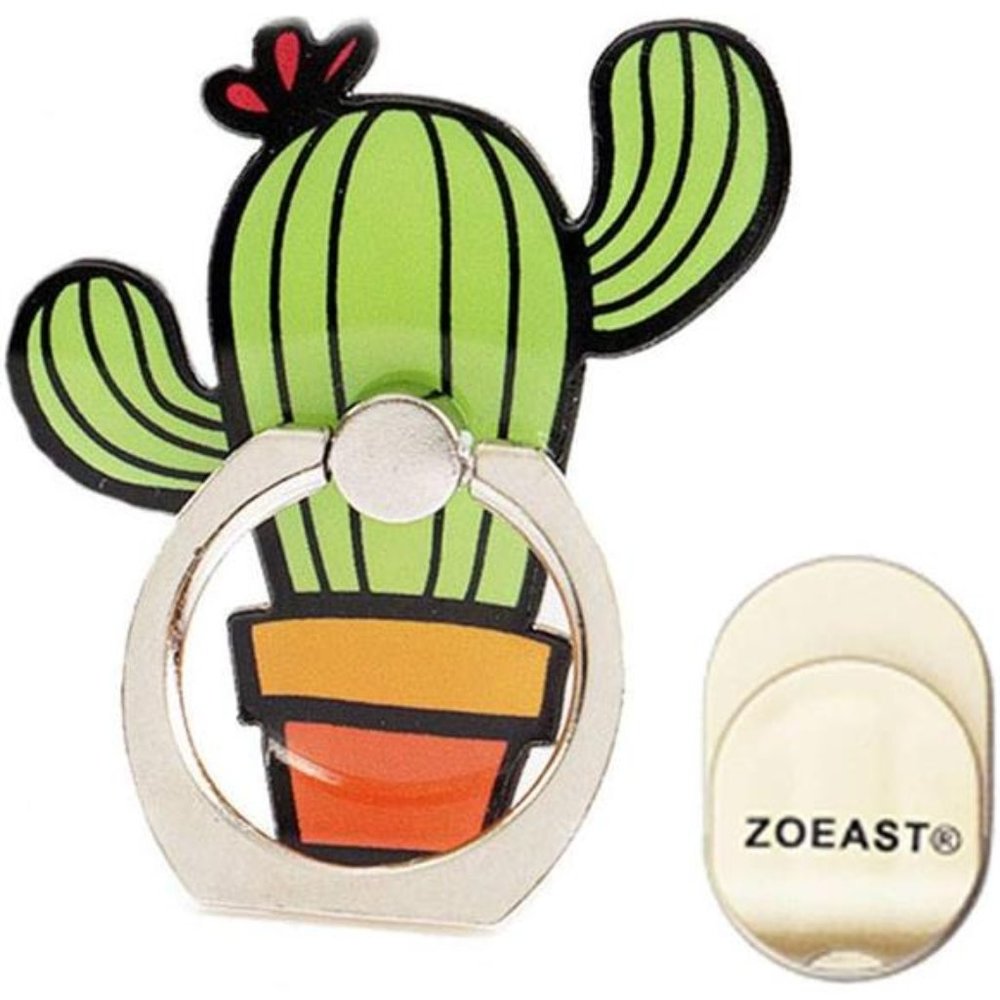 1PC Hot Desert Plant Phone Ring Universal 360°Adjustable Phone Case Finger Grip